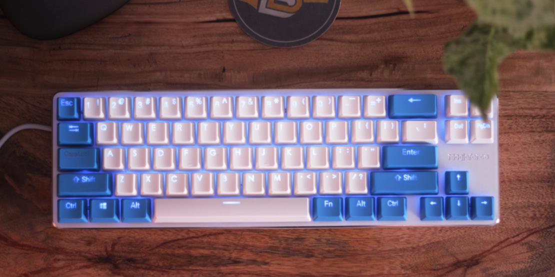 MagicForce 68 with Cherry MX Blues