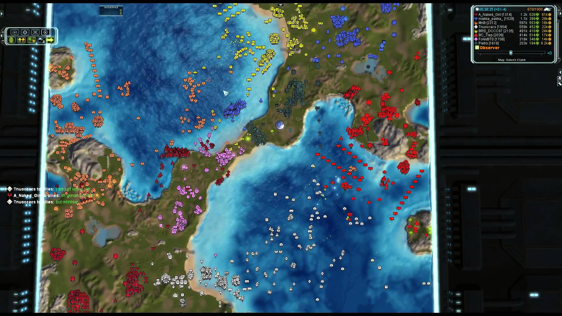 Supreme Commander tactical view